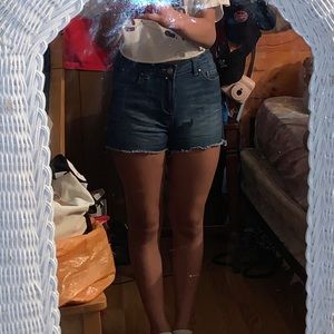 jean shorts